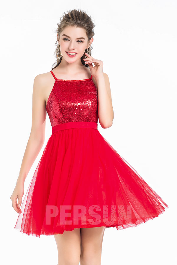 robe-patineuse-sequin-rouge-jupe-evase-pour-bal