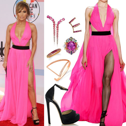 Look de Jennifer Lopez au American Music Awards