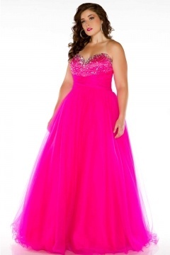 Robe princesse rose bonbon en tulle