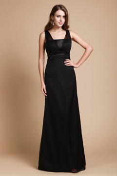 Robe gala taille empire élégante longue sol