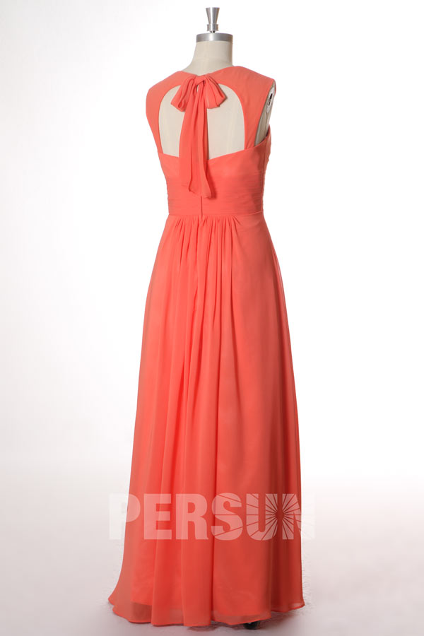 Robe longue rouge bustier en cœur avec bretelles dos découpe