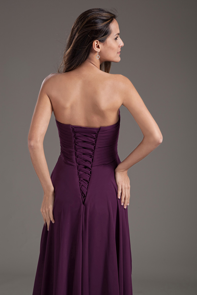 robe longue empire pour aller à un mariage